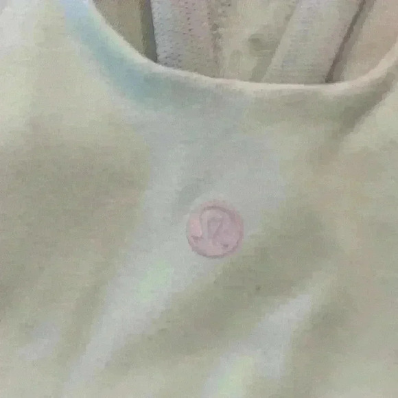 Lululemon Citra Lime Green Rally Your Heart Tank Built In Bra Tank Top Size - Picture 8 of 8